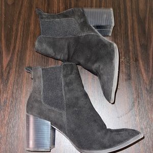 ASOS black sock type booties